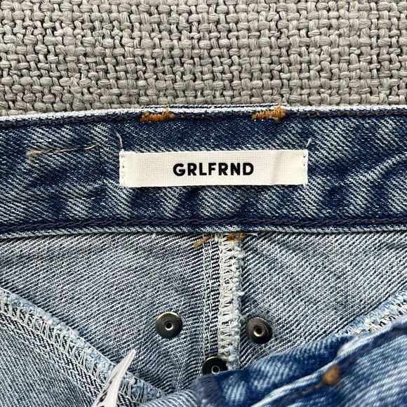GRLFRND Skirt Womens Size 27 Sora Denim Studded Belt Loop - Picture 4 of 8